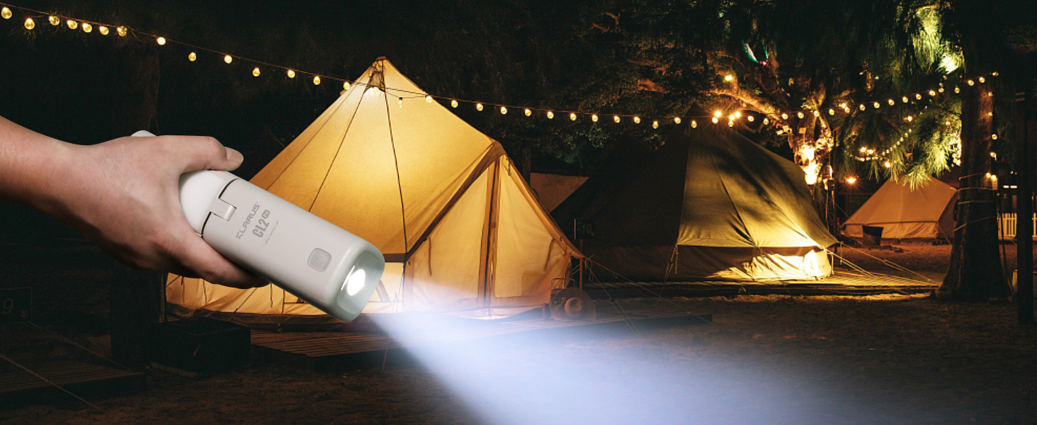 KLARUS Cl2 Pro: Багатофункціональний кемпінговий ліхтар з акумулятором 10000 mAh, 750 люмен, 8 режимів, IPX5, для кемпінгу, риболовлі та надзвичайних ситуацій