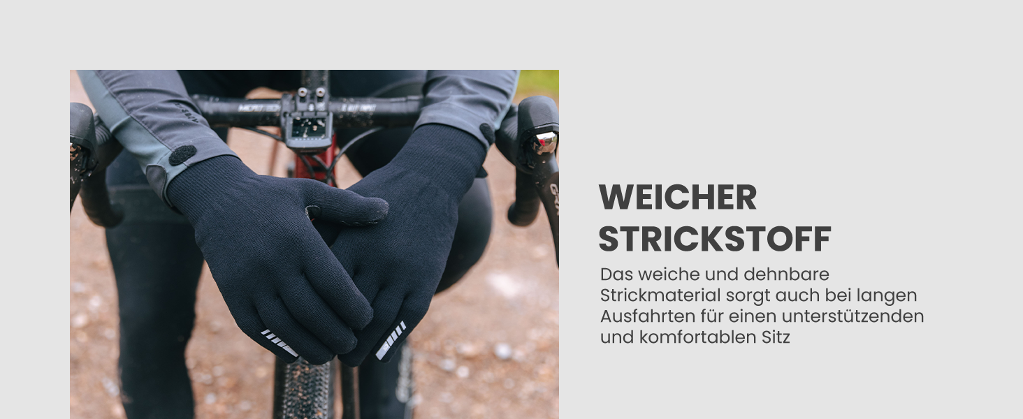 Велосипедні рукавички GripGrab: водонепроникні терморукавички для їзди на велосипеді, чорні, XS-S