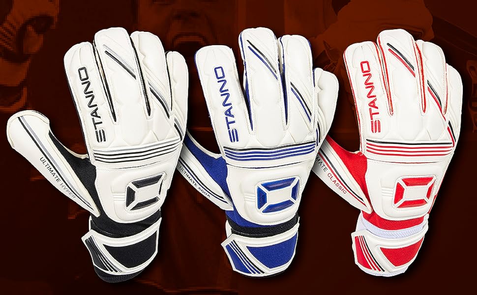 Воротарські рукавички Stanno Ultimate Grip II — надійне зчеплення, для амбітних голкіперів