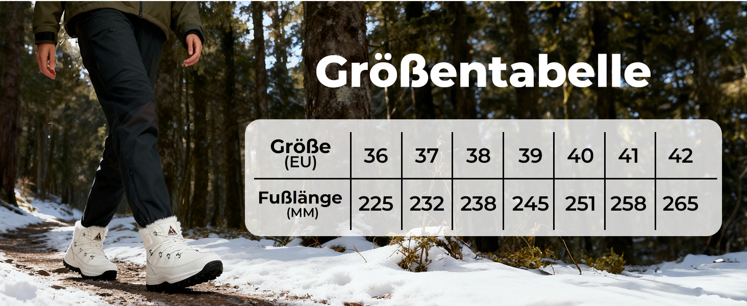Зимові черевики Mishansha для жінок, утеплені, водонепроникні, туристичні, розмір 36-42 (білі)