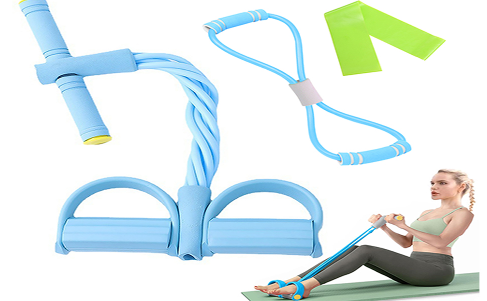 Еластичні фітнес-гумки для тренувань, набір 6 шт. (C)