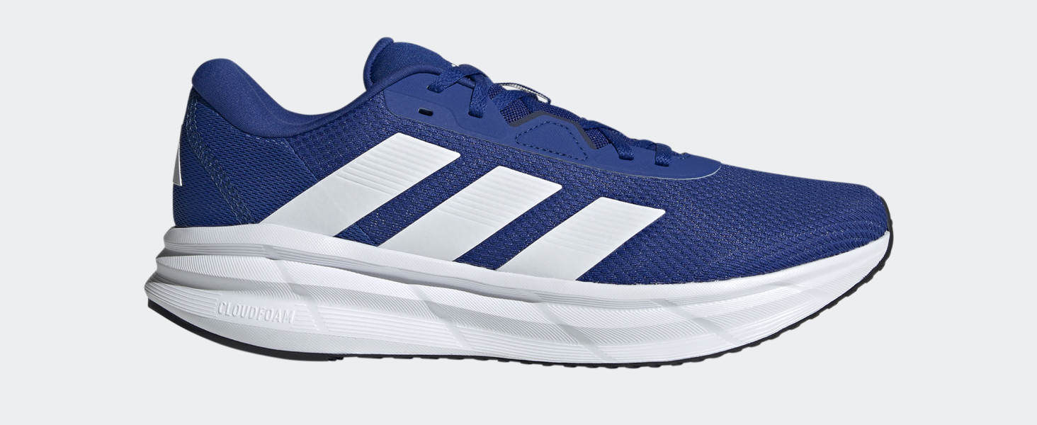 Кросівки для бігу Adidas Galaxy 7, Чорний/Білий/Carbon, 46 EU