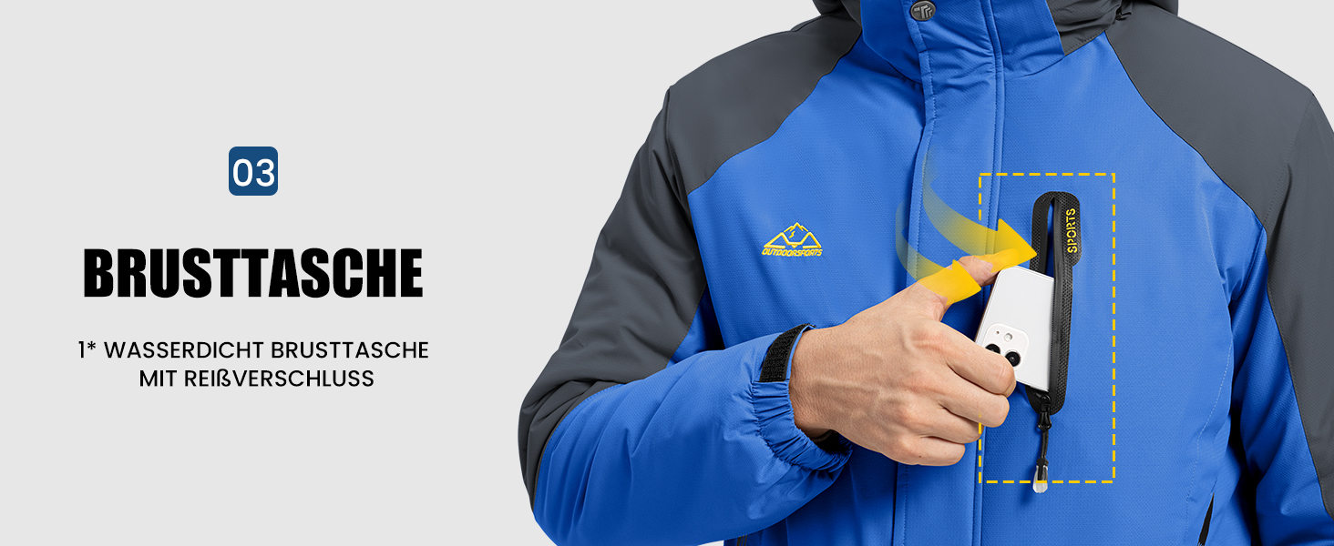 Чоловіча зимова куртка Jacken з флісовою підкладкою, водонепроникна, дихаюча, тепла, вітрозахисна, софтшелл знімним капюшоном, сіра (L)