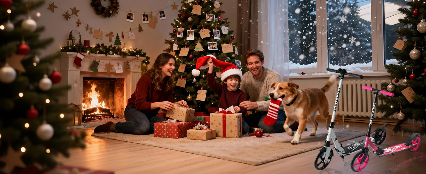 Самокат FREEDARE Cityroller для дітей та дорослих, складаний, колеса 200 мм, до 100 кг, рожевий