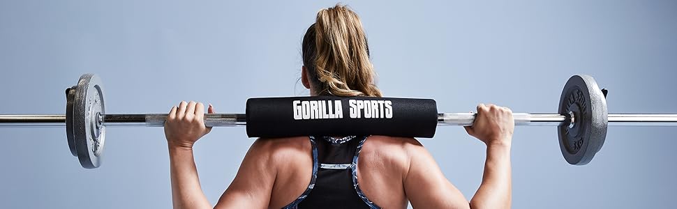 Штанга GORILLA SPORTS 150см Ø30мм до 200кг з пружинними кріпленнями