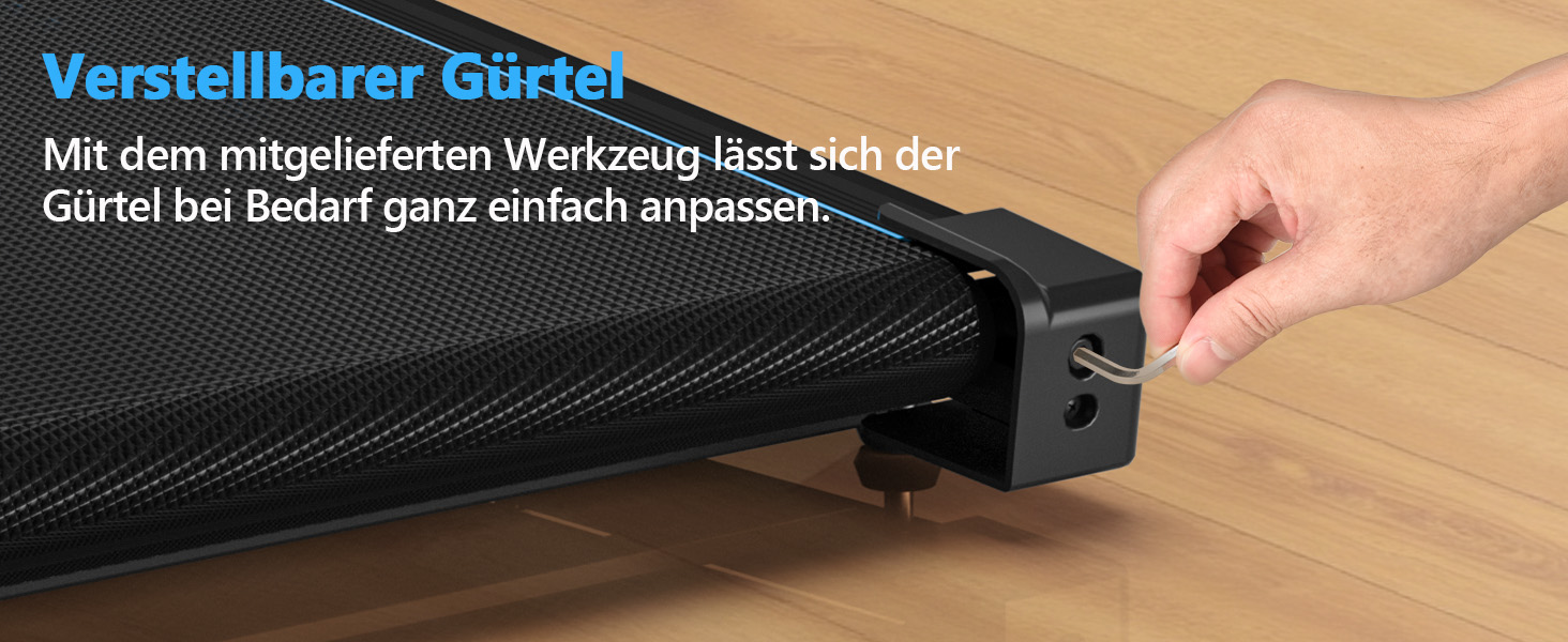 Walking Pad - компактний біговий тренажер для дому з регулюванням нахилу до 9%, швидкість 1-10 км/год, LED-дисплей, пульт дистанційного керування, потужність 2.75HP, максимальне навантаження 150 кг, без монтажу