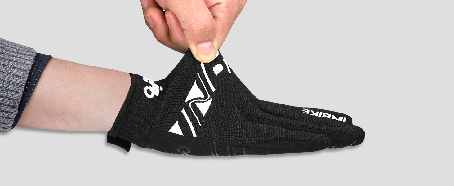 Велосипедні рукавички INBIKE MTB з антиковзким силіконом. Дихаючі рукавички для гірського велосипеда, даунхілу та інших видів спорту. Розмір L