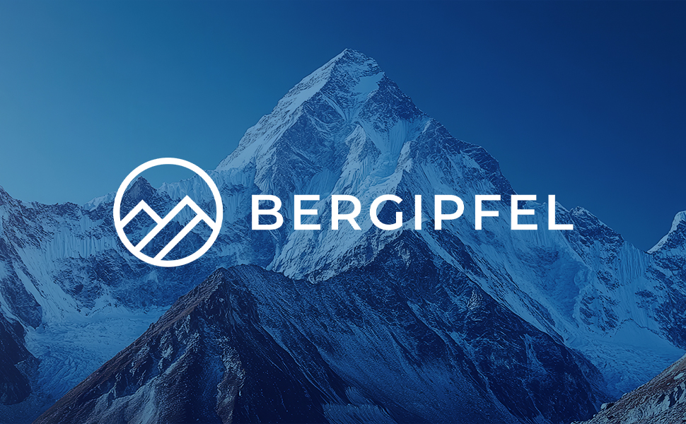Тeleskopні трекінгові палиці Bergipfel | Ultraleicht 270g | Складаються до 37 см | Регулюються 115–130 см | Алюмінієві палиці для ходьби з аксесуарами для будь-якої місцевості та сумкою | Для жінок, чоловіків, підлітків