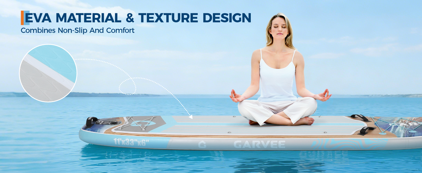 Надувний SUP Борд Преміум Класу з Аксесуарами, Кріпленням для Камери та Регульованим Веслом