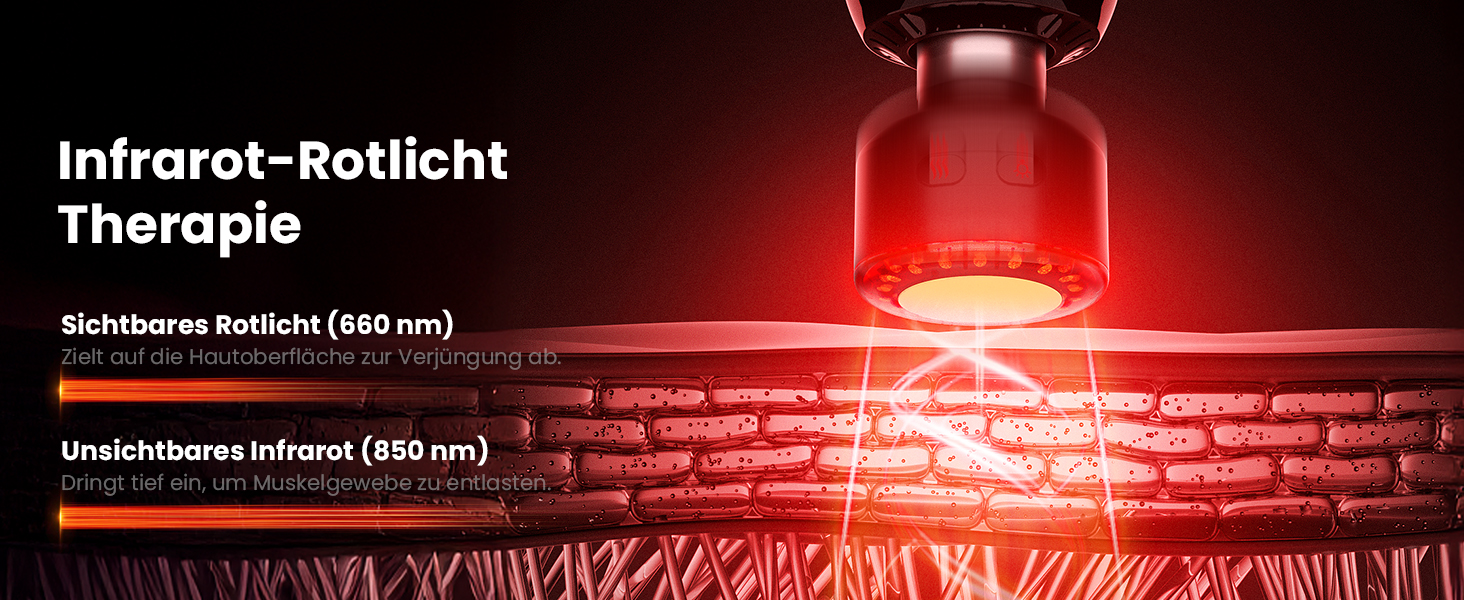 Масажер для тіла BOB AND BRAD T2 Ultra з підігрівом та терапією червоного світла. Професійний масажер глибоких тканин для спортсменів. Портативний масажер для відновлення м'язів. Подарунок для чоловіків та жінок.