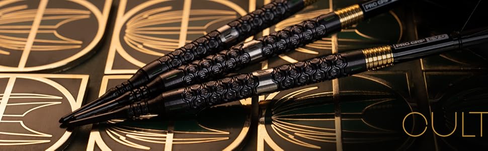 Дротики Target Darts Cult 90% вольфрамові, набір для дорослих, софт-тип