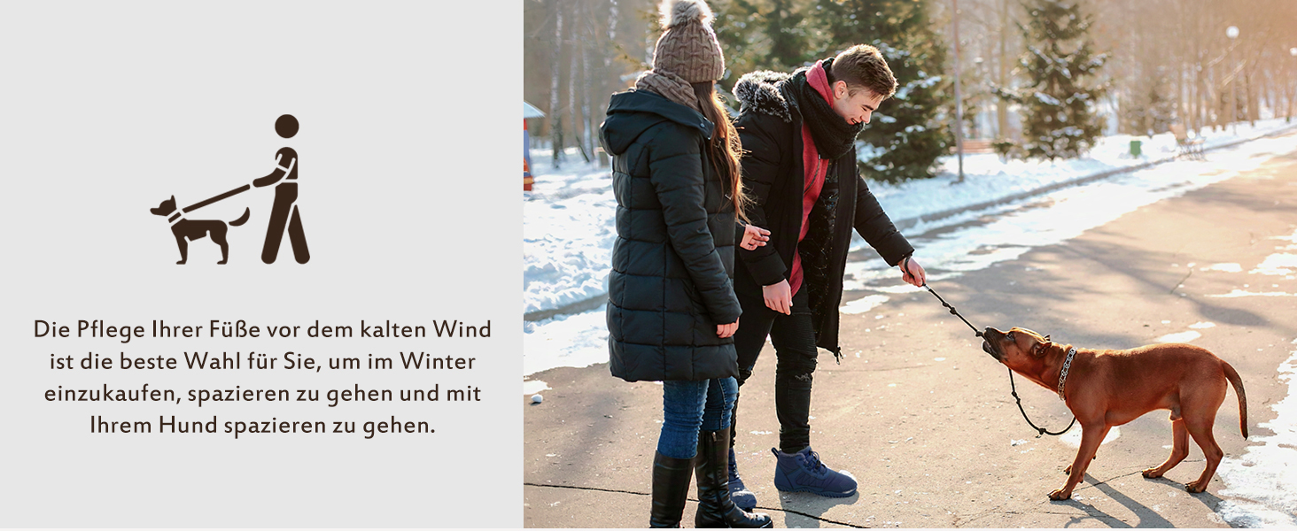 Зимові черевики IceUnicorn: теплі, з підкладкою, для жінок та чоловіків (39 EU, темно-синій)