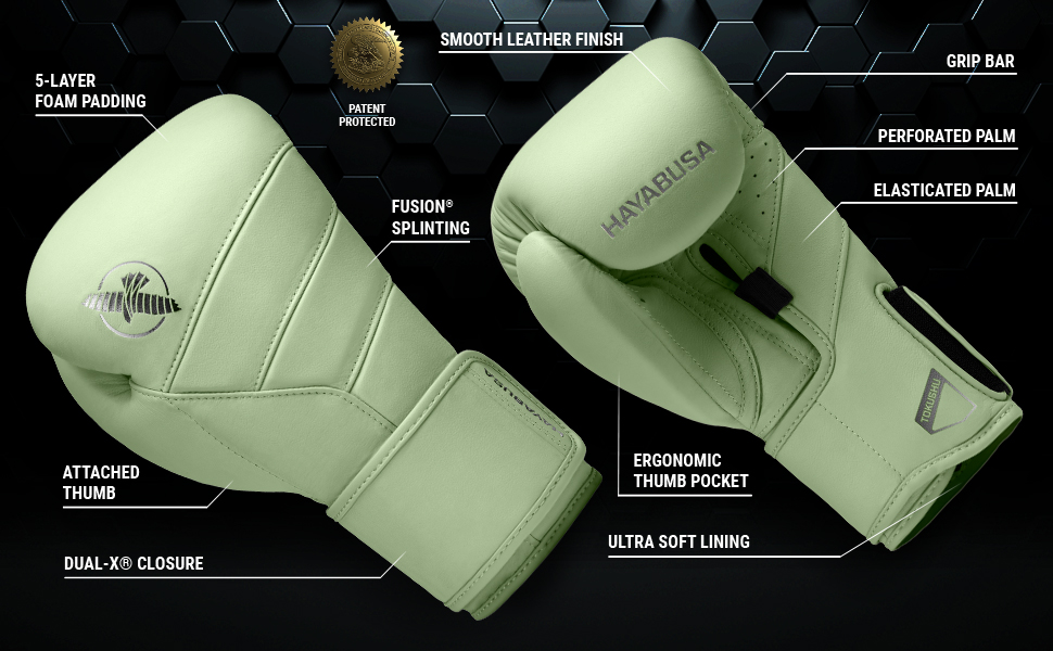 Боксерські рукавички Hayabusa T3 Kanpeki, 16 oz, білі