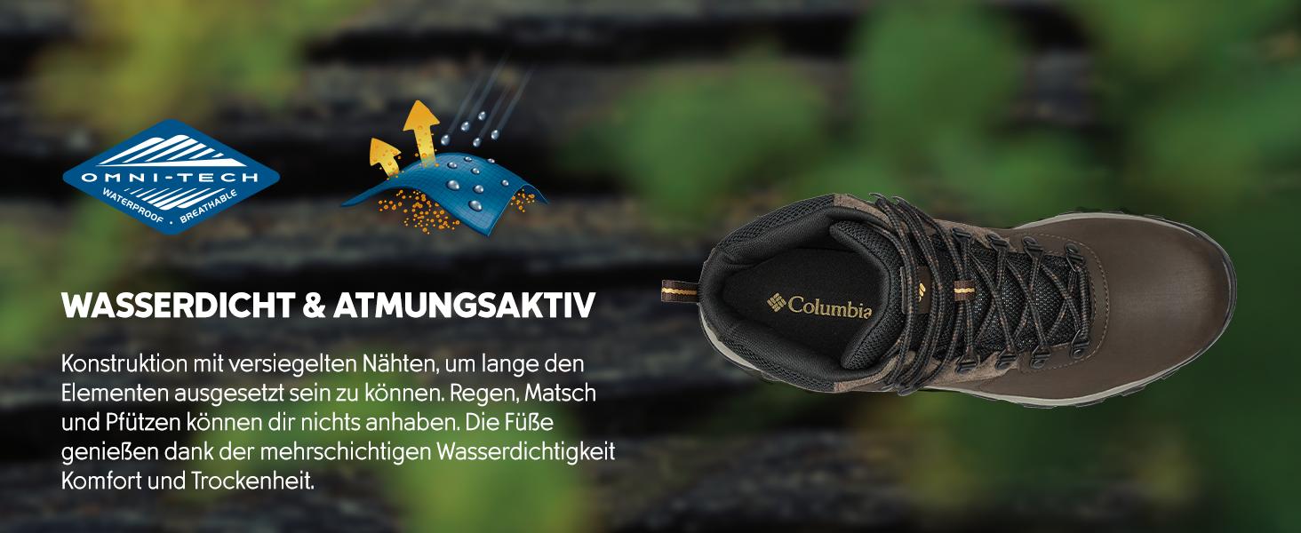 Чоловічі трекінгові черевики Columbia Newton Ridge Plus II Waterproof