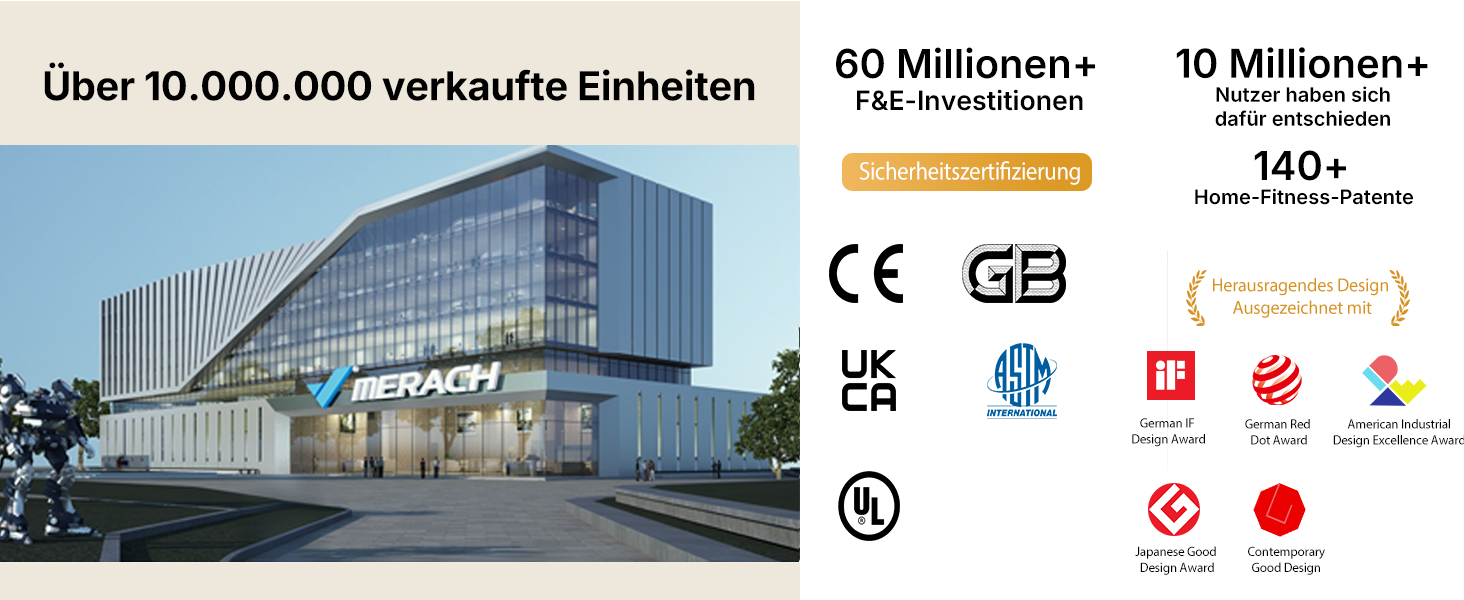 Еліптичний тренажер MERACH з низьким рівнем впливу, U-подібний степер з 3D-рухом, тихий кардіо-тренажер з LCD-дисплеєм для підрахунку часу, кроків та калорій, з неслизькими педалями, компактний для дому та квартири, 2511