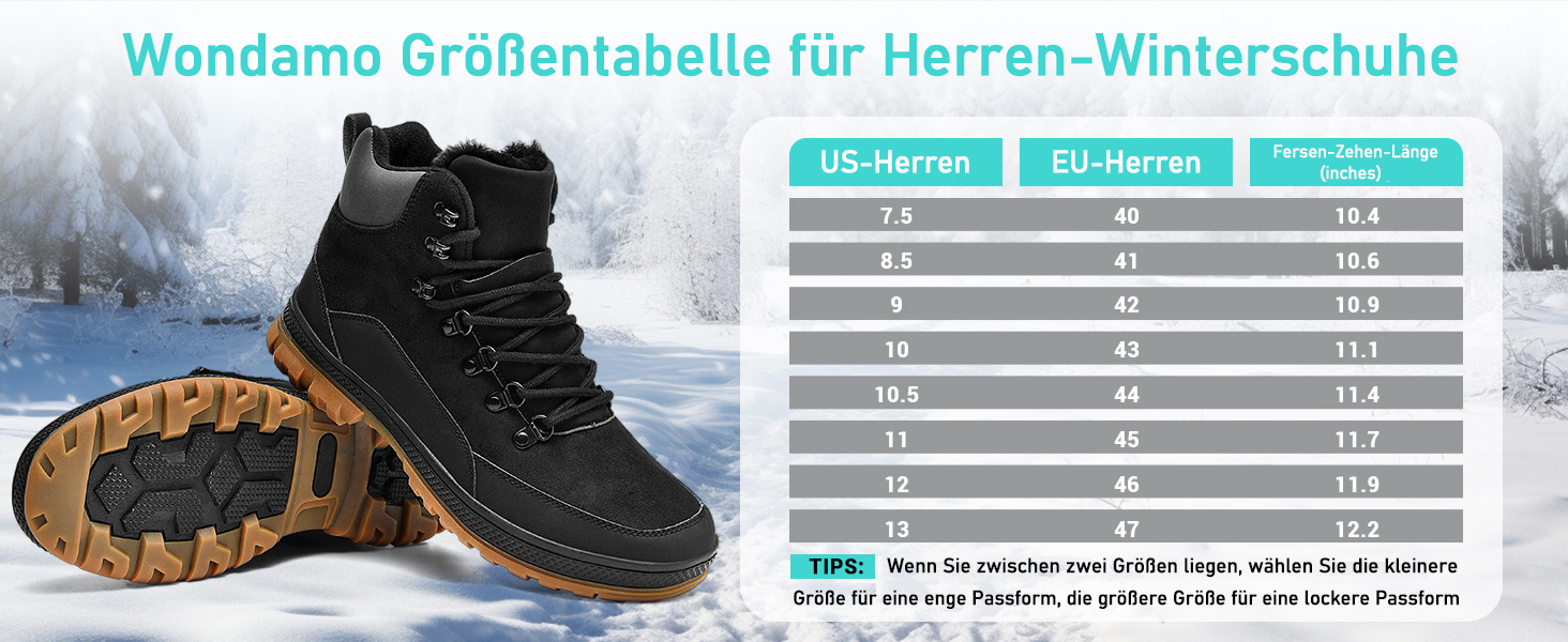 Чоловічі зимові черевики Wondamo: теплі, водонепроникні, з антиковзким покриттям, для активного відпочинку на природі, розмір 41 EU, зелені