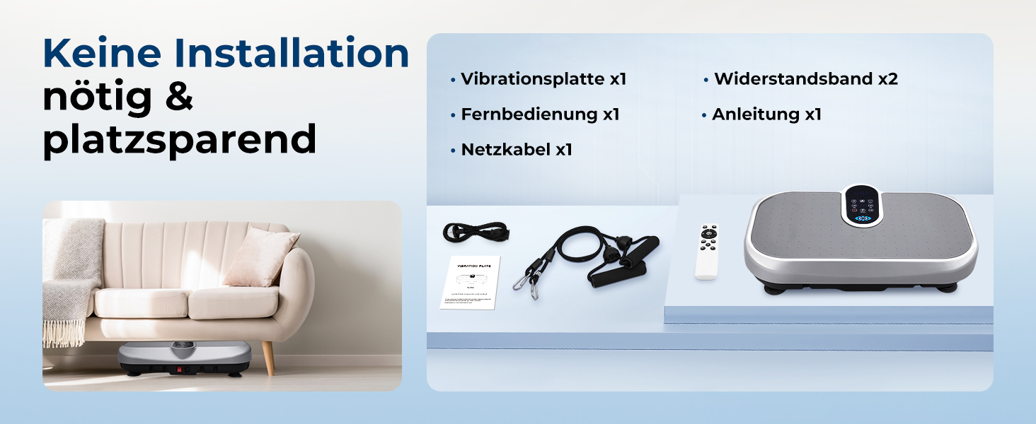 Вібраційна платформа 4D для дому з пультом, стрічками опору, підігрівом та Bluetooth, 150 кг, 120 рівнів