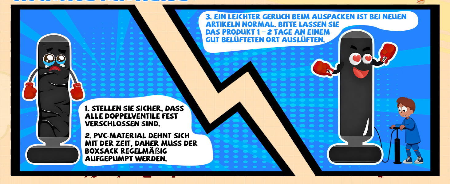 Дитячий боксерський мішок Ninonly 130 см з рукавичками для боксу, карате та тхеквондо для хлопчиків та дівчаток, динозавр