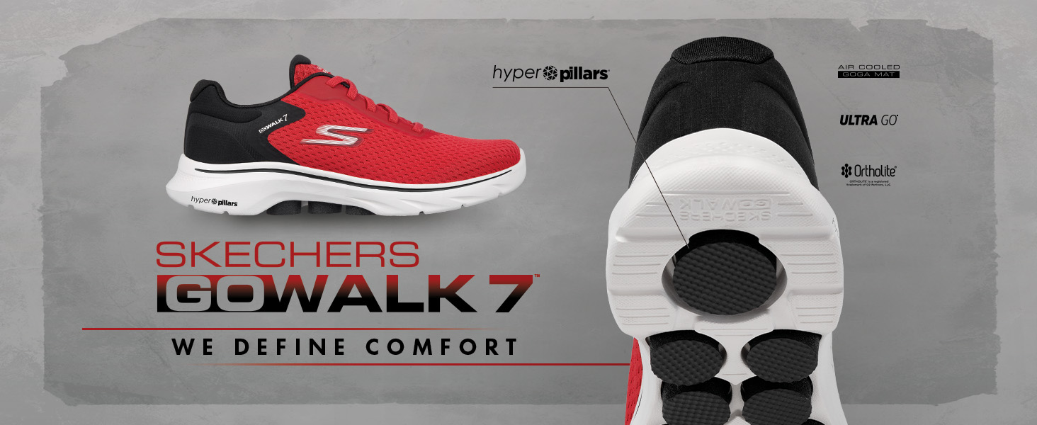 Чоловічі прогулянкові кросівки Skechers Go Walk Max Effort, чорні, текстильні, розмір 43 EU