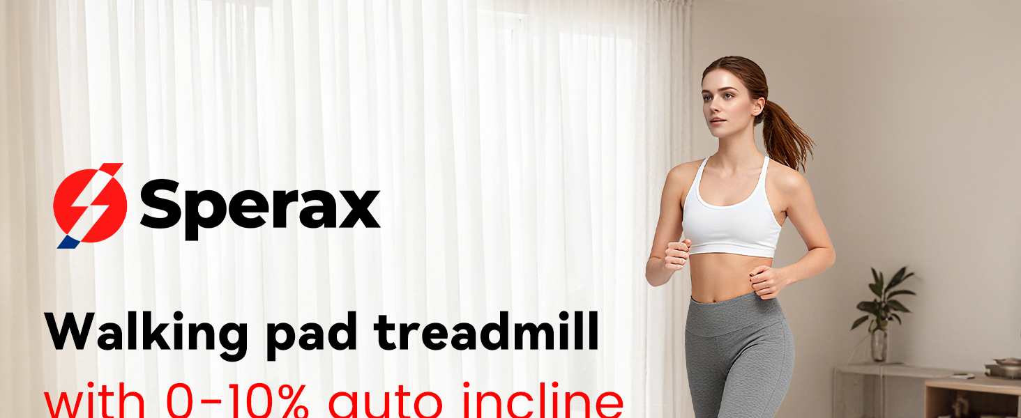 Sperax 3-в-1 Віброплатформа для бігового тренажера з пультом ДУ, 0.3-6 км/год, для дому та офісу, червона