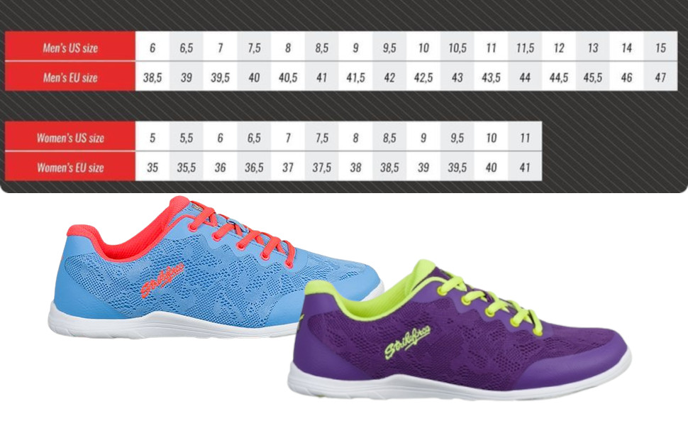 Кросівки для боулінгу KR Strikeforce з шнурівкою, двостороння підошва, спортивний дизайн, кольорові, 36 EU, блакитний/оранжевий