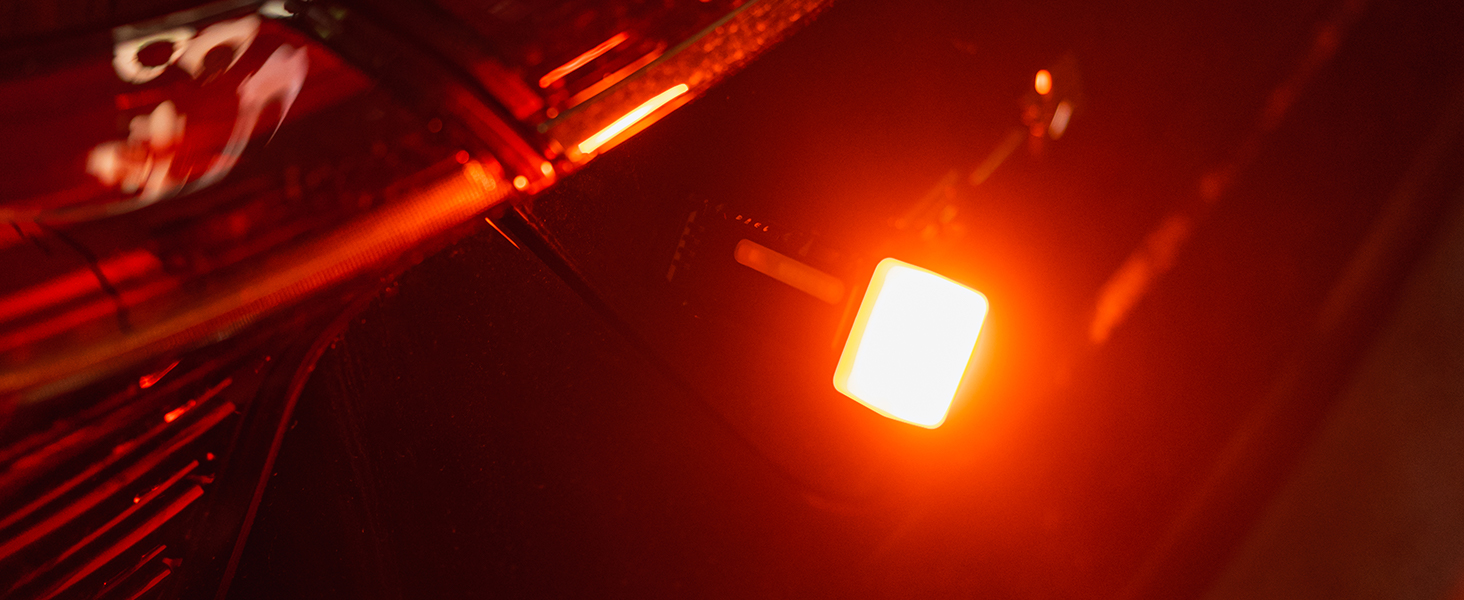 WUBEN X4 Mini LED ліхтарик з RGB підсвічуванням, 1500 люменів, IP68, тактичний ліхтарик для кемпінгу та надзвичайних ситуацій (червоний)