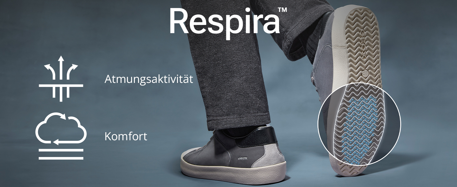 Чоловічі кросівки Geox U Portello B Graphite 42 EU