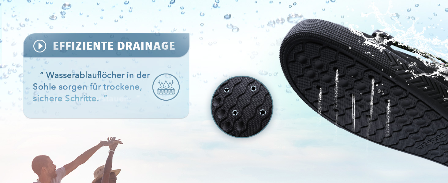 Чоботи для плавання WateLves: чоловічі та жіночі, для пляжу, аквашузи, босоніжки для плавання, швидко сохнуть, колір: місячний зелений, розмір EU 37