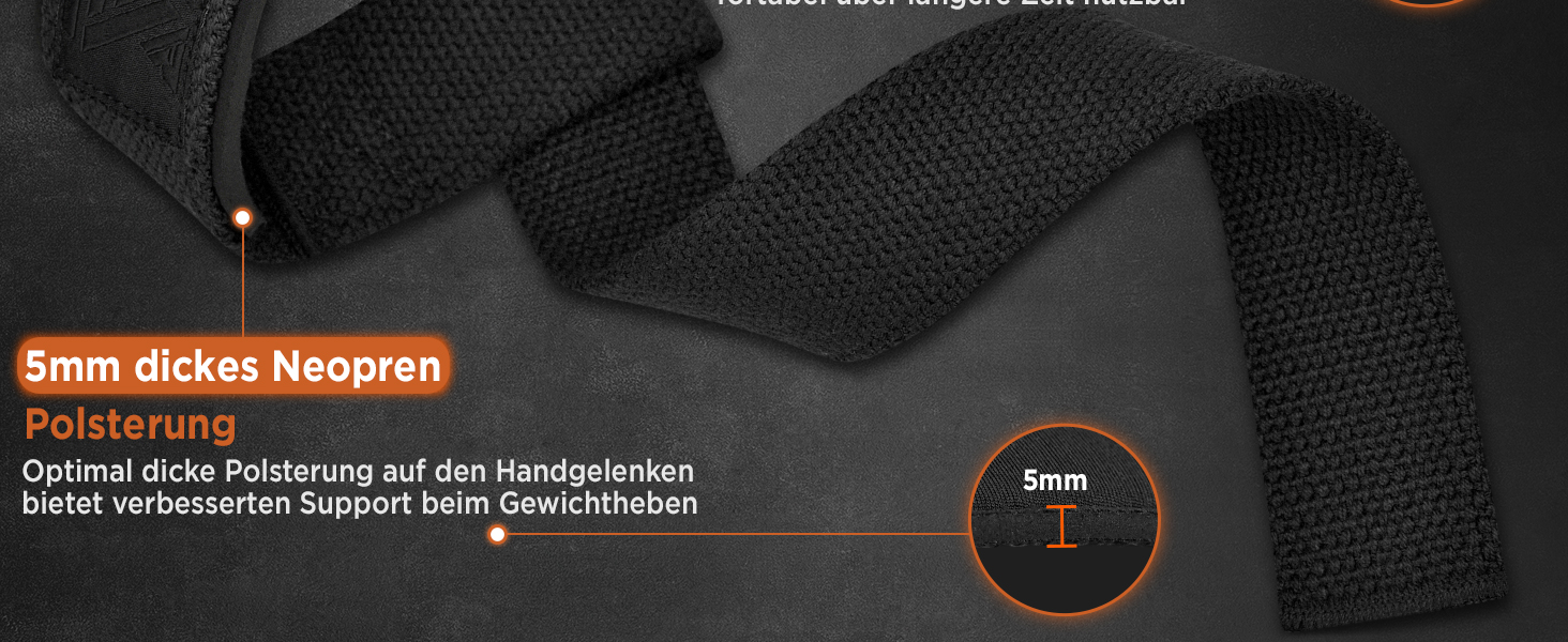 Ремінь для важкої атлетики RDX Zughilfen: Професійний аксесуар для тренувань, пауерліфтингу та бодібілдингу (60 см, 5 мм)