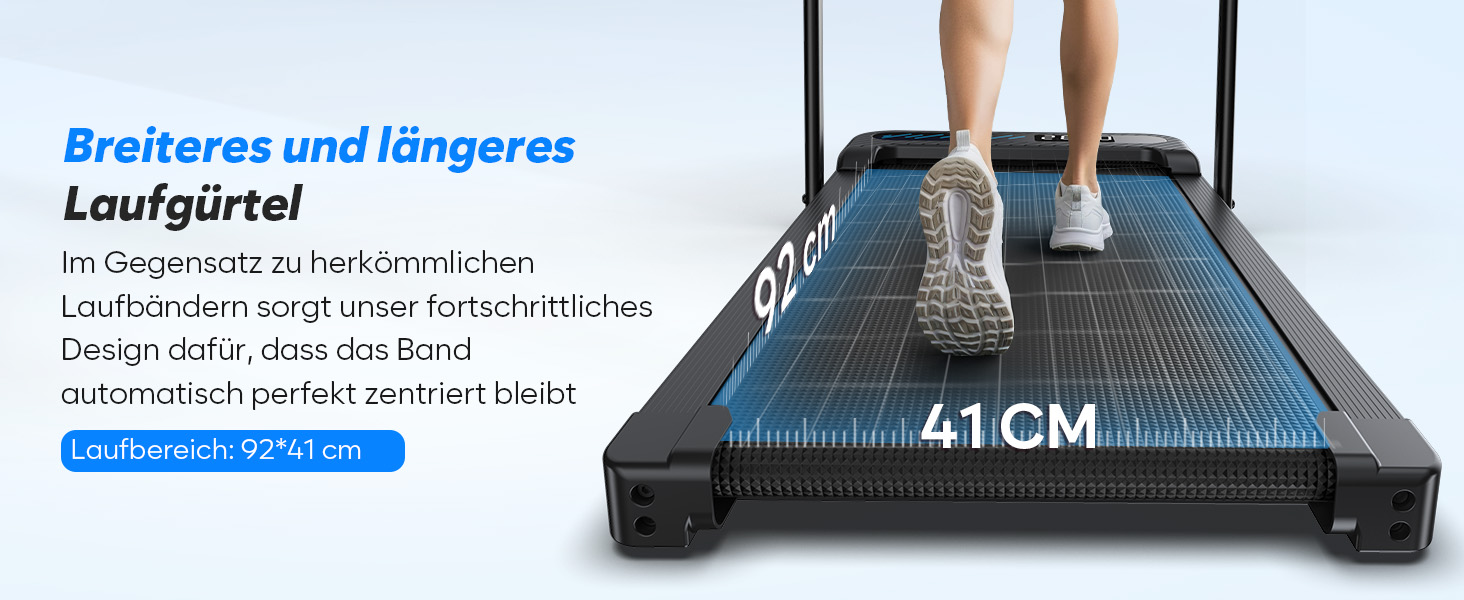 Тренажер для дому 2-в-1 Laufband Klappbar зі складним механізмом, нахилом, LED-дисплеєм, потужністю 3.0PS, для дому та офісу, до 145 кг, без встановлення, чорний