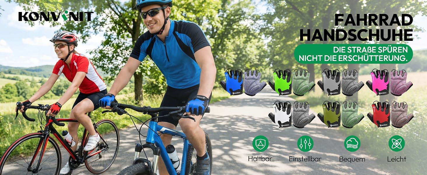 Рукавички велосипедні чоловічі Konvinit літні безпальцеві MTB, для гірського та шосейного велосипеда, дихаючі, антиковзкі, амортизуючі, XL сірі