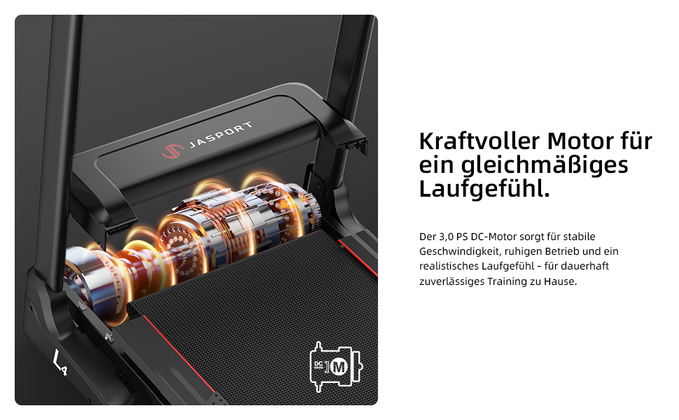 Біговий тренажер L3 для дому, складаний, з тихою амортизацією, Bluetooth, сумісний з Kinomap & Zwift, 4PS, до 20 км/год, кут нахилу 18%, розмір бігового полотна 1340x480 мм, до 120 кг