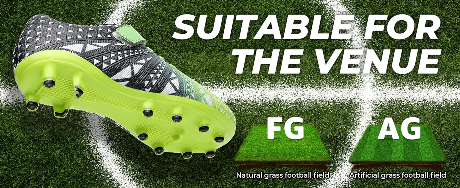 Дитячі футбольні бутси ASHION для футболу та активного відпочинку (39 EU, синій/зелений)