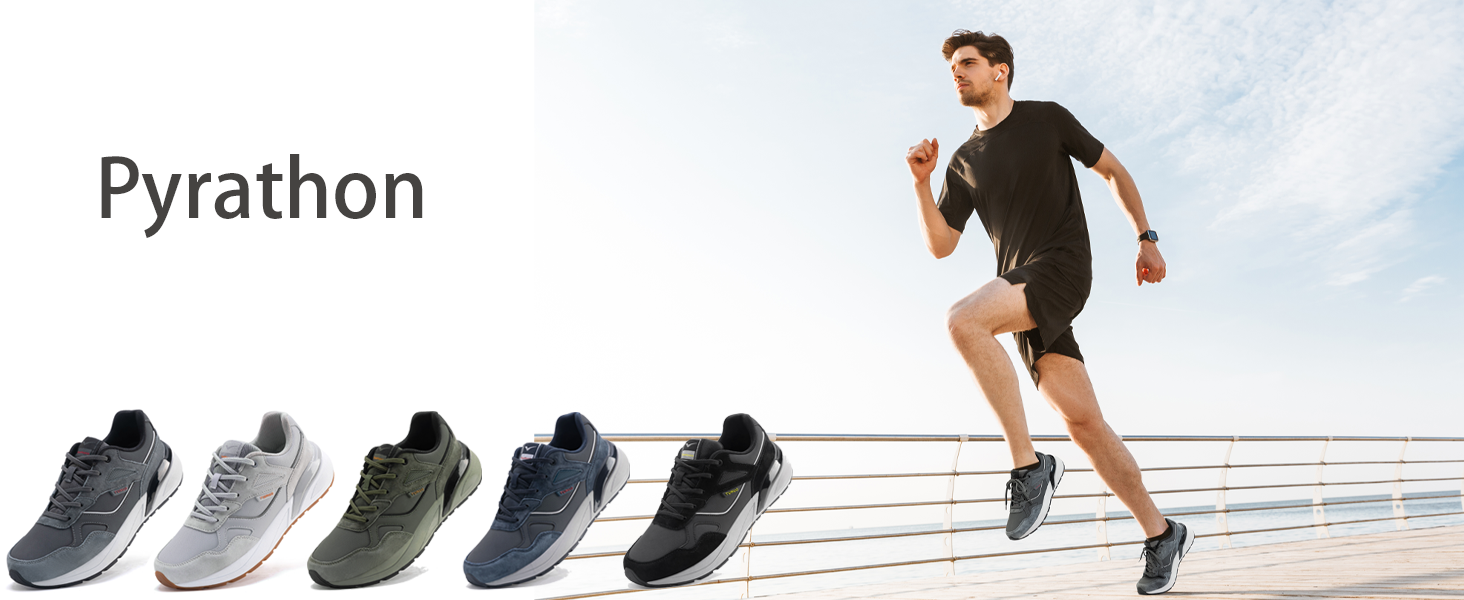 Чоловічі кросівки для занять спортом, прогулянок та повсякденного носіння, розмір 41-45 EU, чорний колір