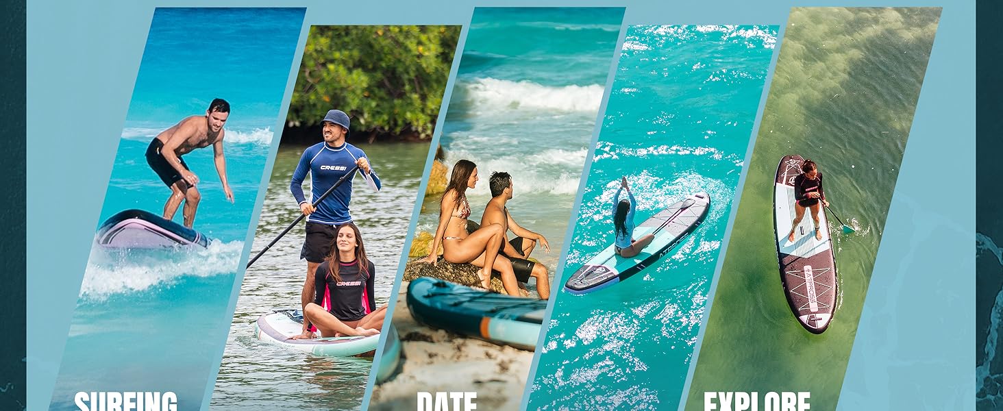 Надувний SUP Борд 350x89x15см: Широкий, для дорослих, з аксесуарами та рюкзаком. Ідеально для йоги, риболовлі та серфінгу.