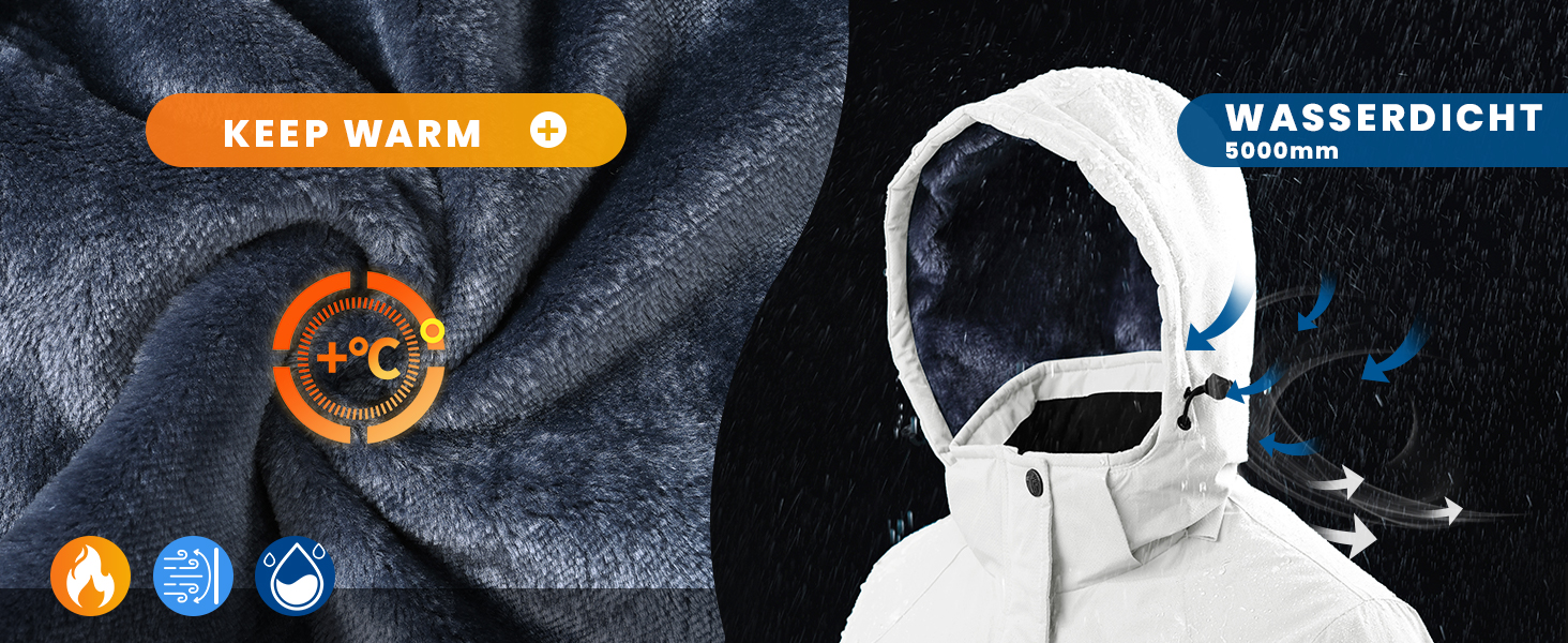 Жіноча зимова куртка Ysento: водонепроникна, тепла, на флісовій підкладці, для сноуборду та активного відпочинку, рожевого кольору, розмір L