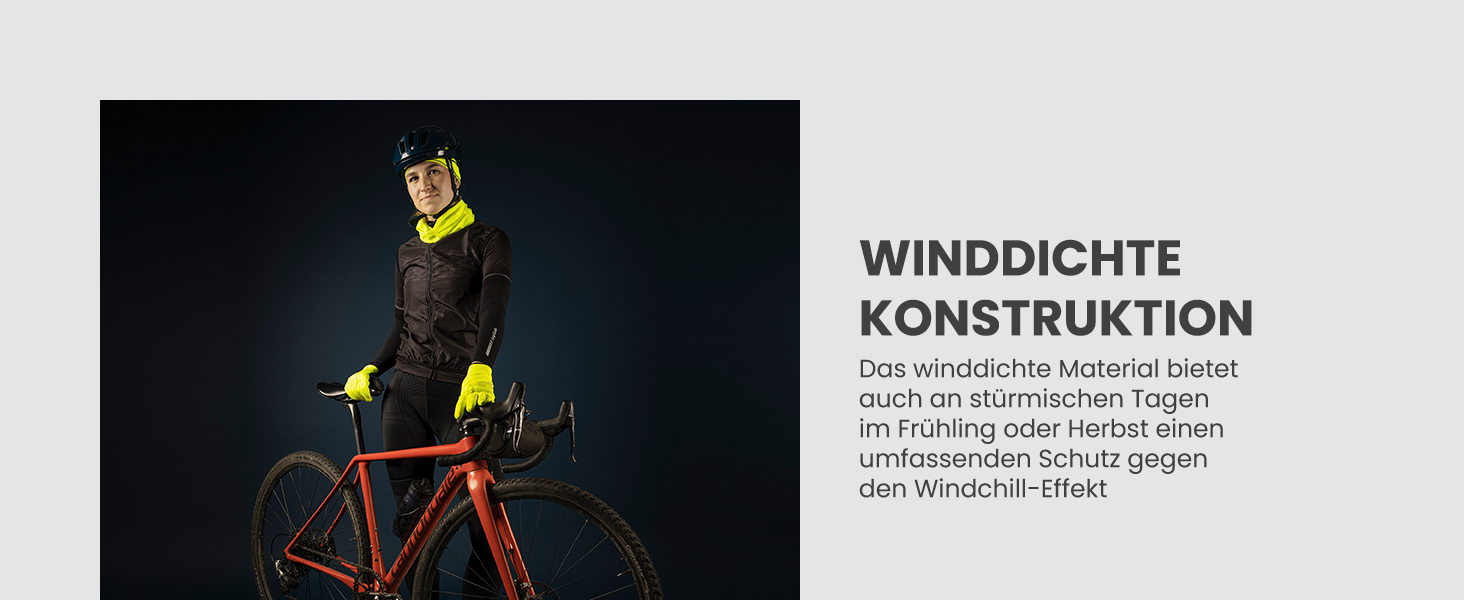 Велосипедні рукавички GripGrab Ride Windproof - жовті, Hi-Vis, осінь/весна, тонкі, з підкладкою