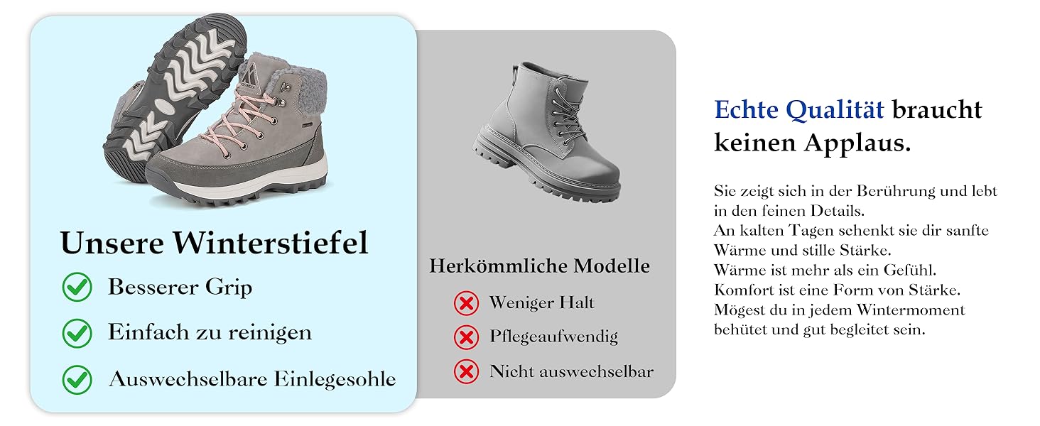 Чоботи зимові жіночі Mishansha, сірі, розмір 36-42, з підкладкою, неслизькі