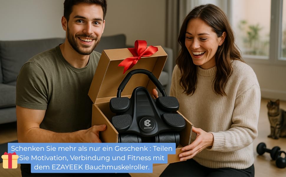 Ролер для пресу (ролер для живота) - тренажер для дому для чоловіків та жінок. Ролер для пресу, фітнес-обладнання для дому.