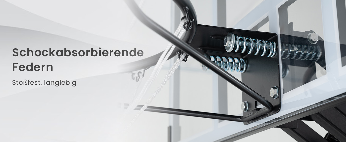 Баскетбольне кільце Gymax вуличне, регульована висота 204-358 см, стійка на колесах, з утяжеленою основою, для підлітків та дорослих 236-305 см