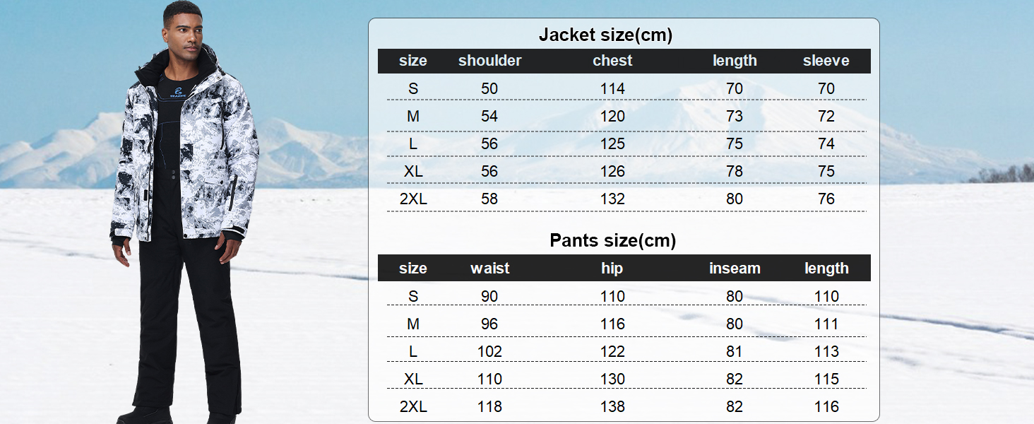 Костюм чоловічий гірськолижний HOTIAN, комплект куртка та штани, теплий зимовий костюм для сноубордингу, катання на лижах, походів, альпінізму, XL, червоно-біло-чорний