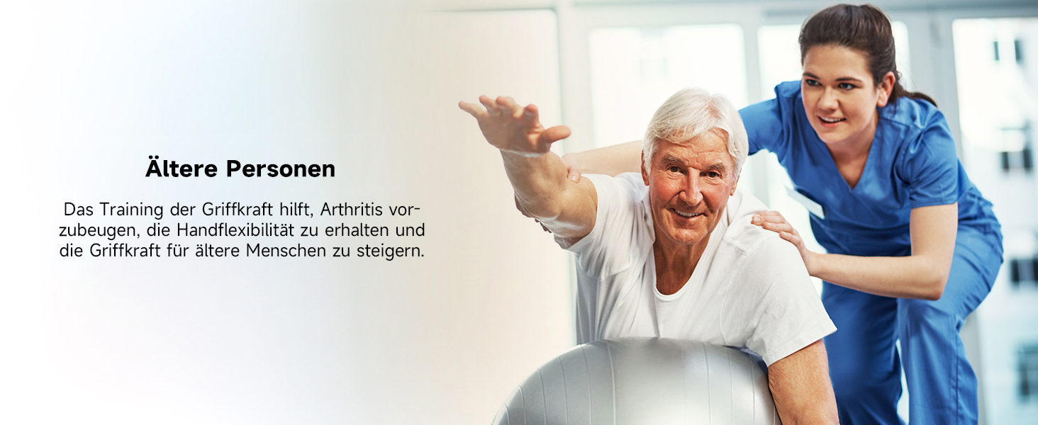 FitBeast Набір для тренування рук (5 шт.): підручник для підручника, фінгердехнер, м'яч для хвата, антистрес. Чорний