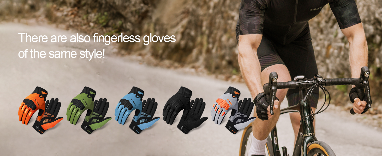 Рукавички для гірського велосипеда KUTOOK: захист долоні, сенсорний екран, дихаючі, зелені, XL