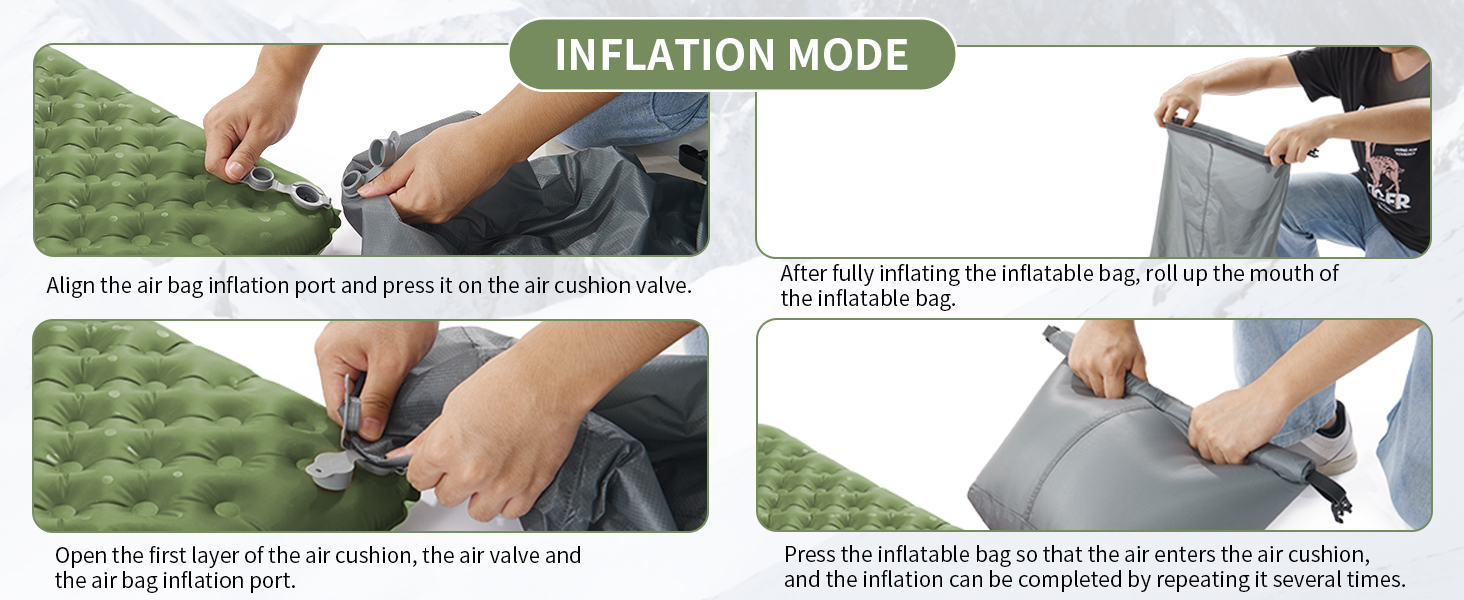 Naturehike IsoMatte Thermal Serie 4.6R - Килимок для кемпінгу Ultralight 4-сезонний (-15°C) Саморозгортання з надувною сумкою, ізольований, високий R-значення, для зими, прямокутний 186*58 см