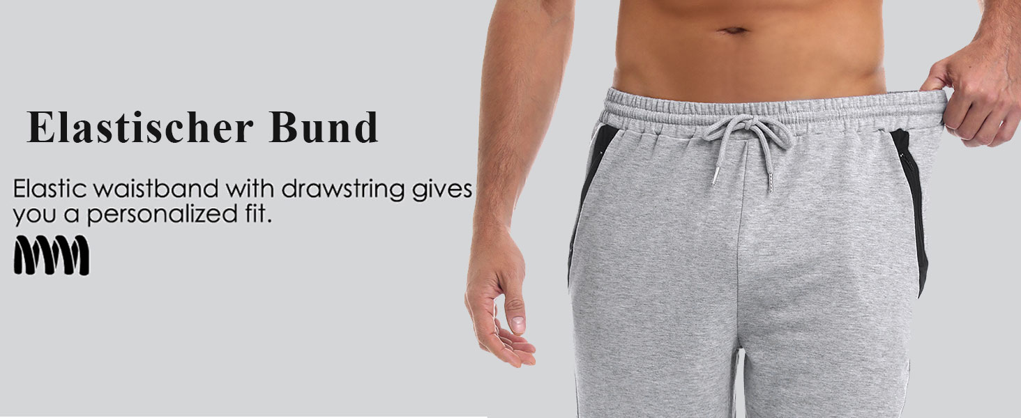 Чоловічі літні спортивні шорти Activewear з бавовни, легкі повсякденні шорти-джогери з кишенями на блискавці, сірі, розмір L