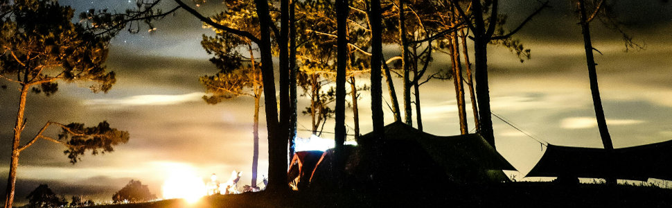 Складний алюмінієвий стіл для кемпінгу CampFeuer на 6 осіб 120x60 см - садовий, балконний, висоторегульований