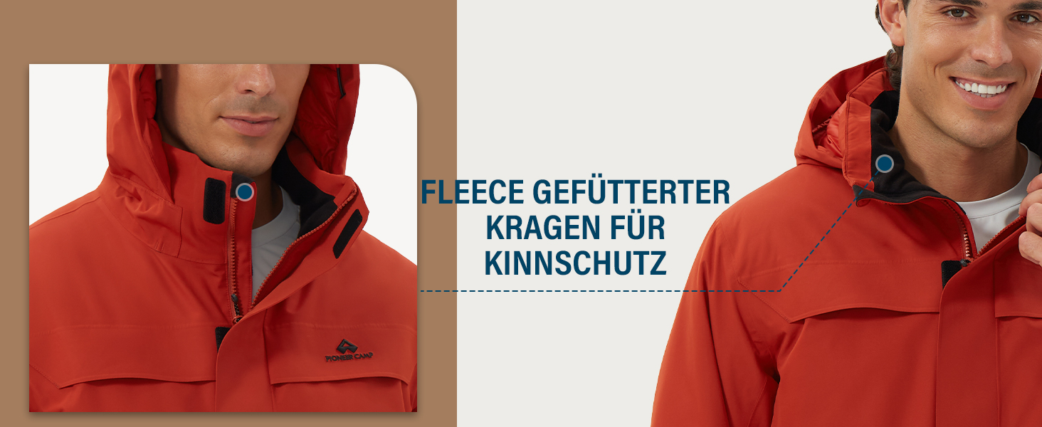 Чоловіча водонепроникна тепла дихаюча куртка для сноуборду та гірськолижного спорту, зимова куртка з капюшоном, Outdoor, сіра, розмір L