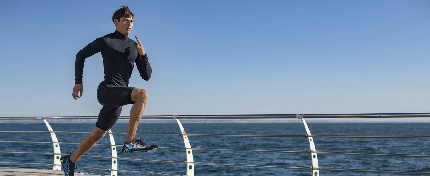 Водні шкарпетки для плавання та дайвінгу WateLves - унісекс, сірі, 46 EU