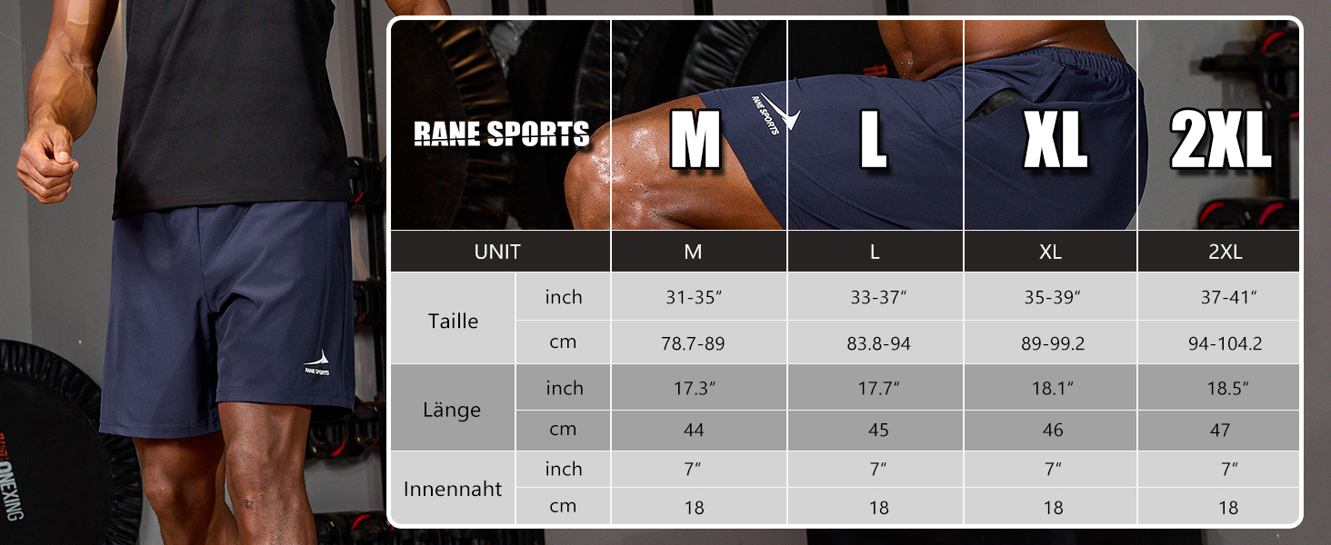 Шорти спортивні чоловічі з кишенею на блискавці – бавовна, дихаюча тканина, ідеальні для прогулянок, фітнесу та активного відпочинку (Л)