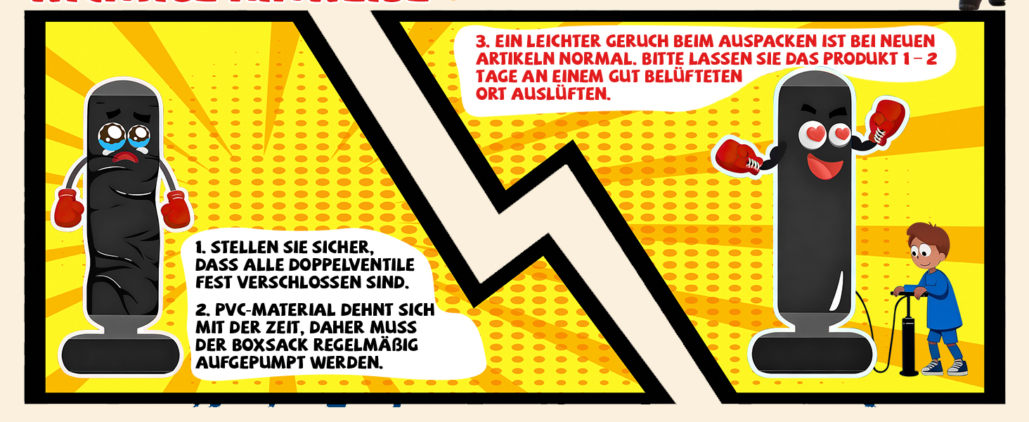 Груша боксерська дитяча Ninonly з рукавичками для боксу, карате, тхеквондо (130 см, Панда)